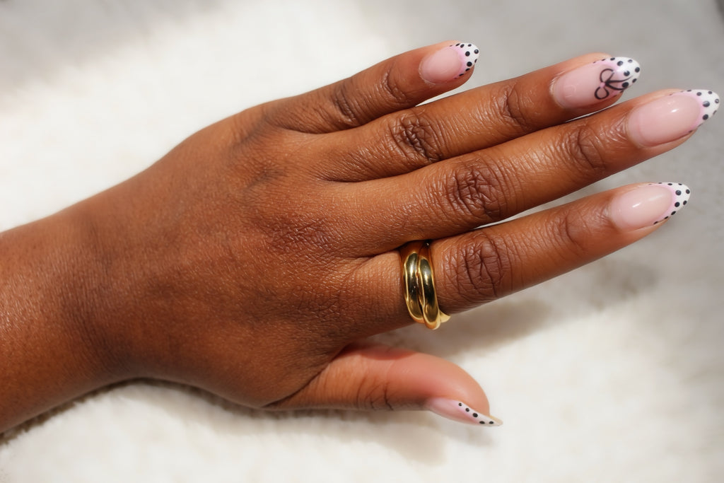 Enigma Triple Stack Ring