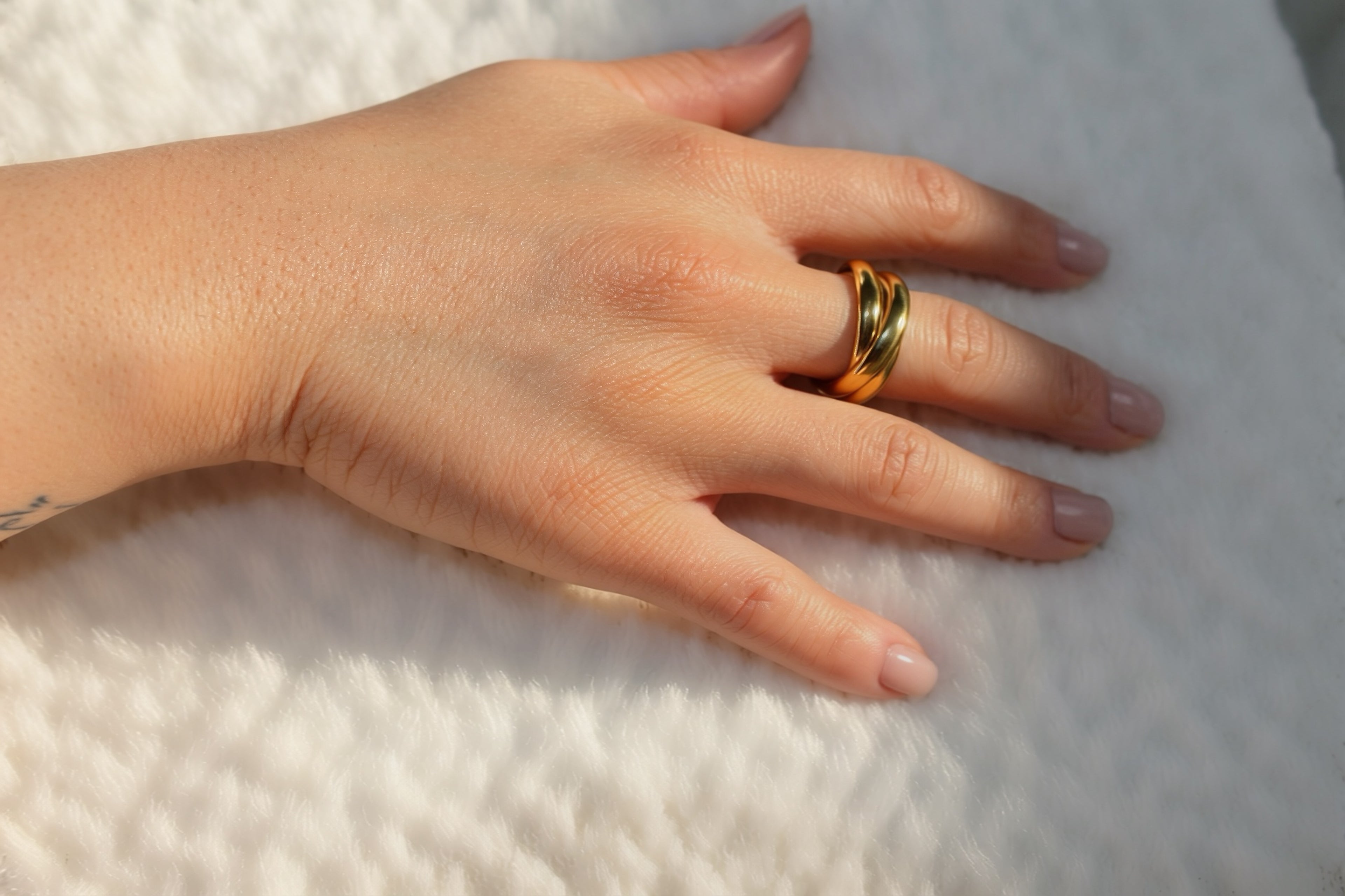 Enigma Triple Stack Ring