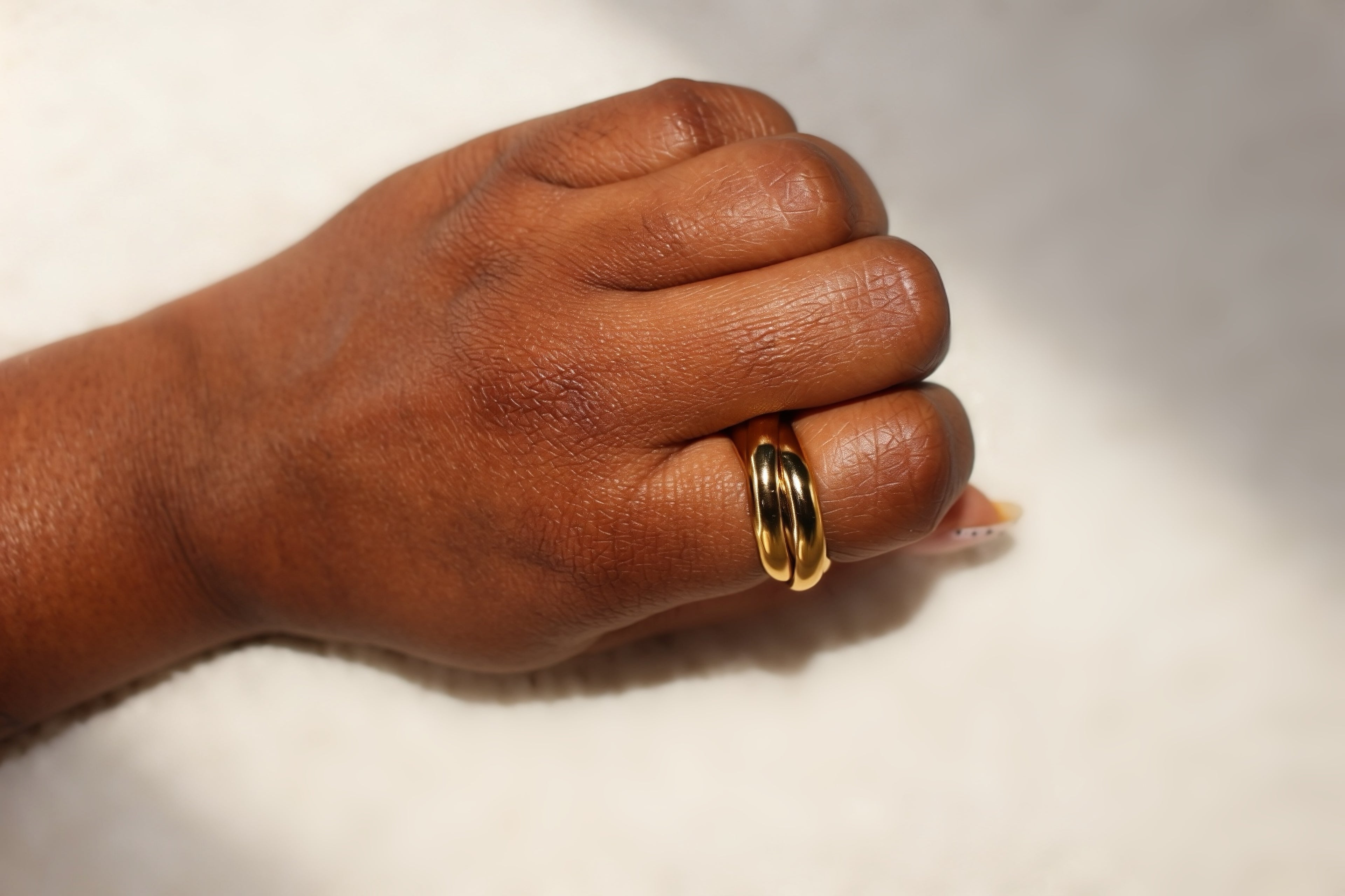 Enigma Triple Stack Ring