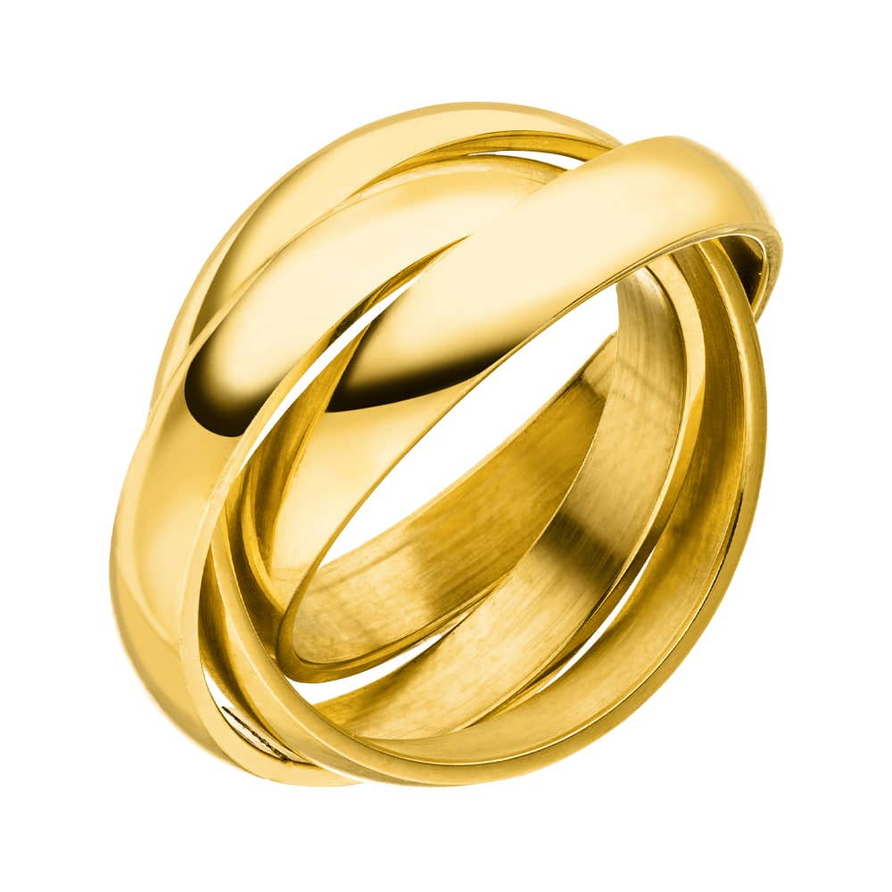 Enigma Triple Stack Ring