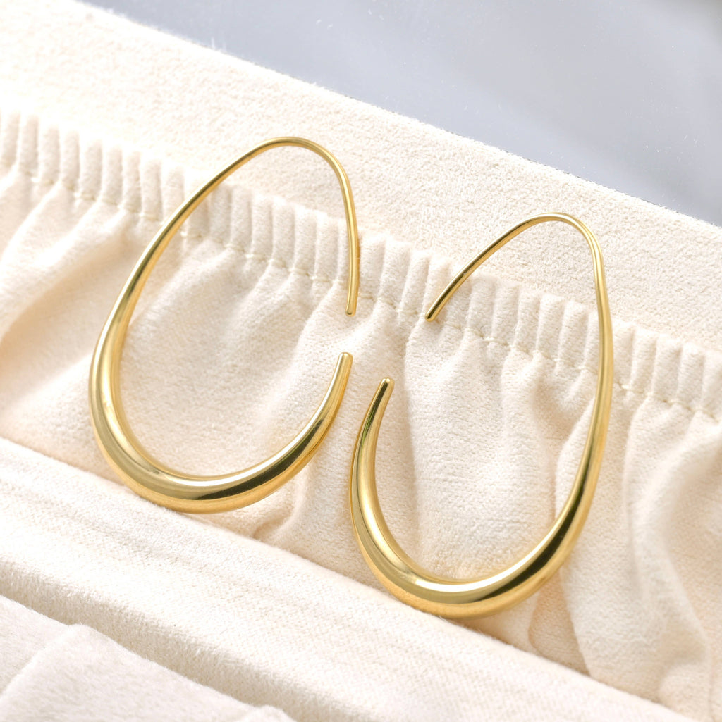 The Molten Pear Hoops