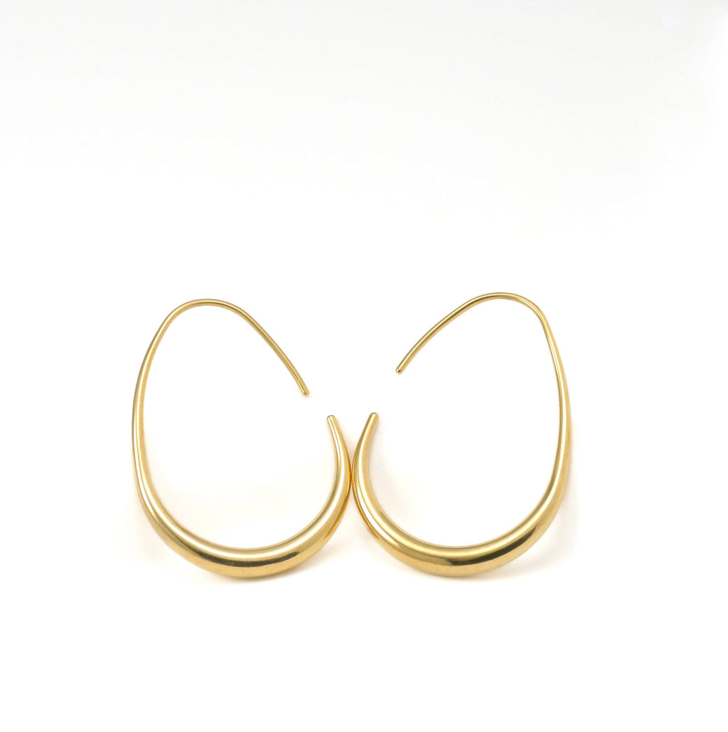 The Molten Pear Hoops