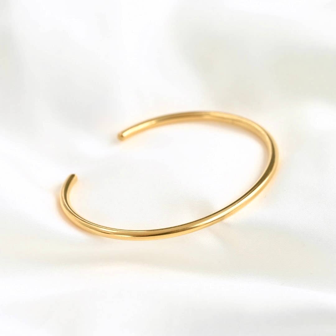 Thin Sculpted Cuff Trio