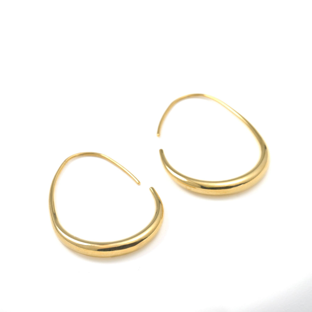 The Molten Pear Hoops