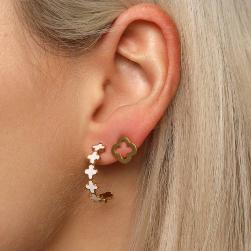 Clover Classic Stud Earrings