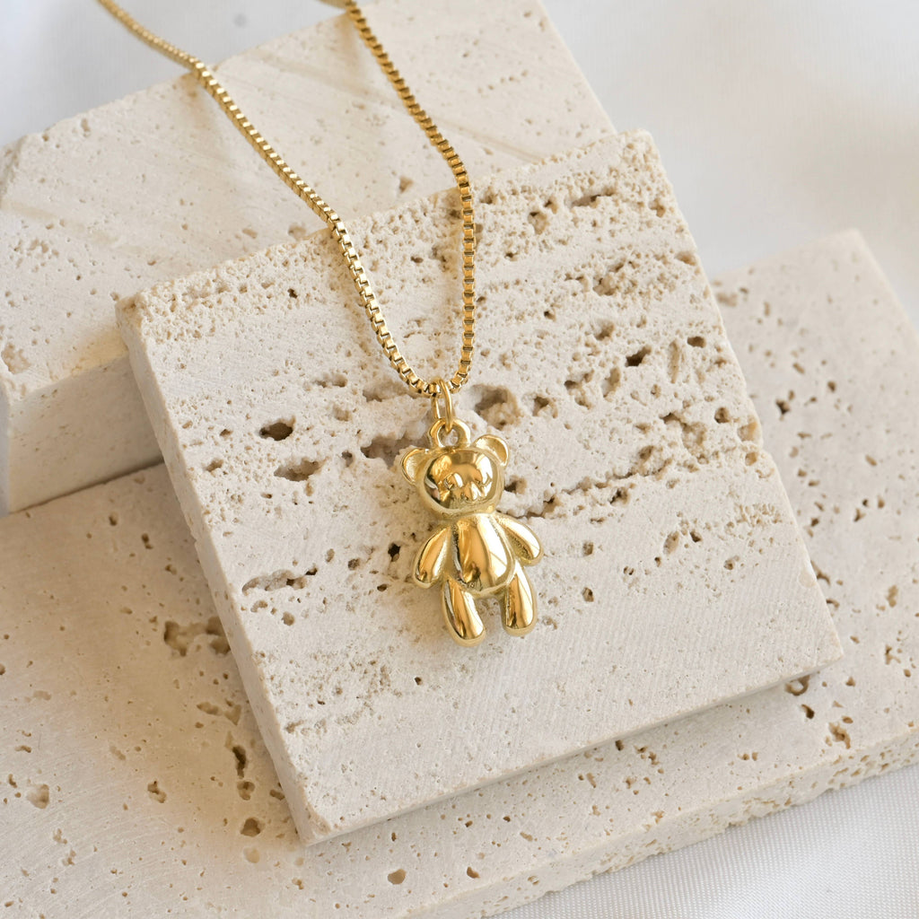 The Sculpted Teddy Necklace