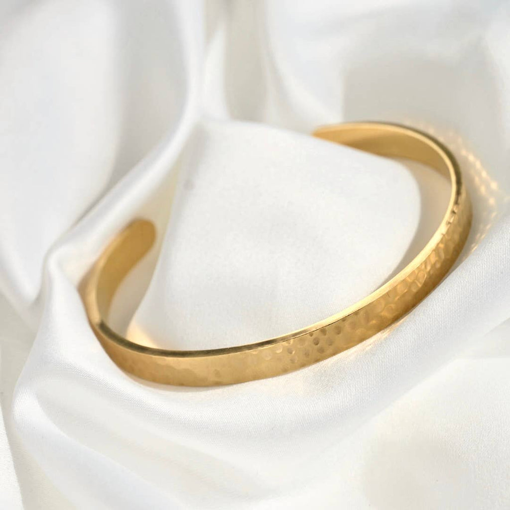 Thin Sculpted Cuff Trio