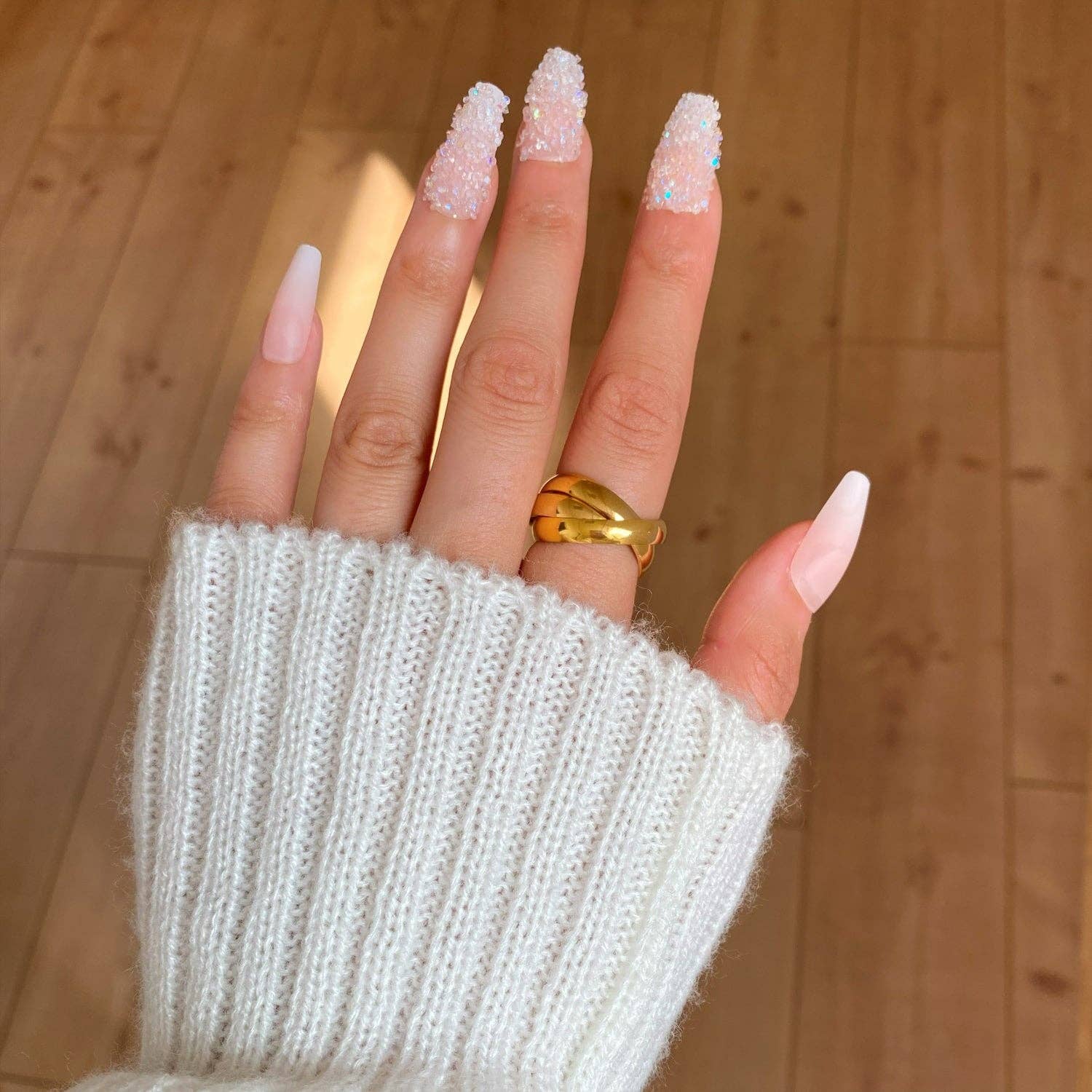 Enigma Triple Stack Ring