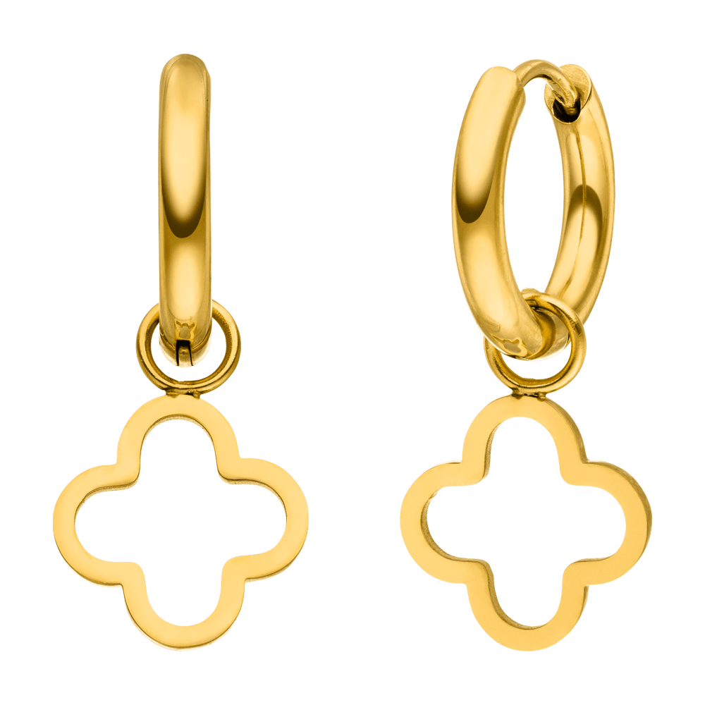 Signature Clover Drop Earrings