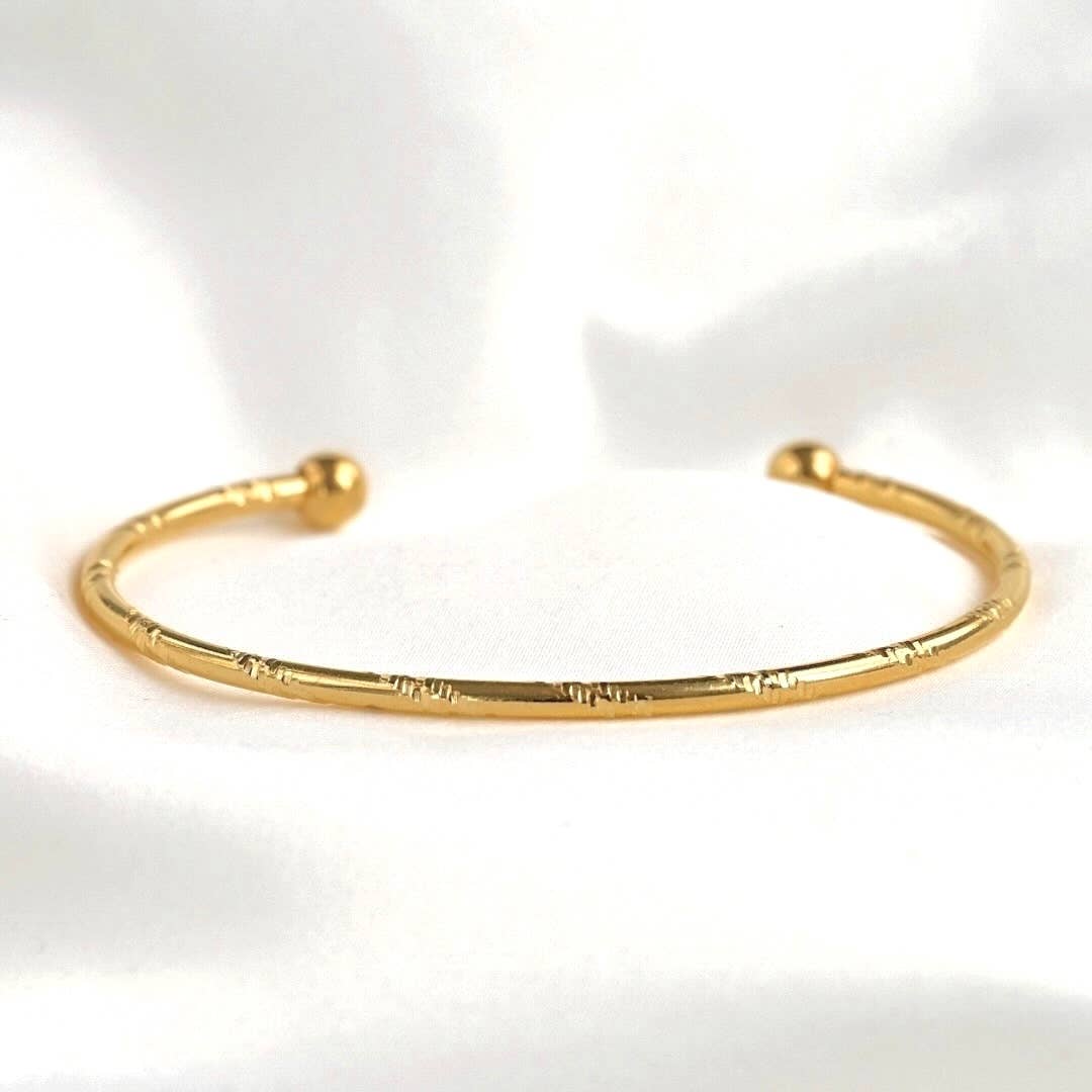 Thin Sculpted Cuff Trio