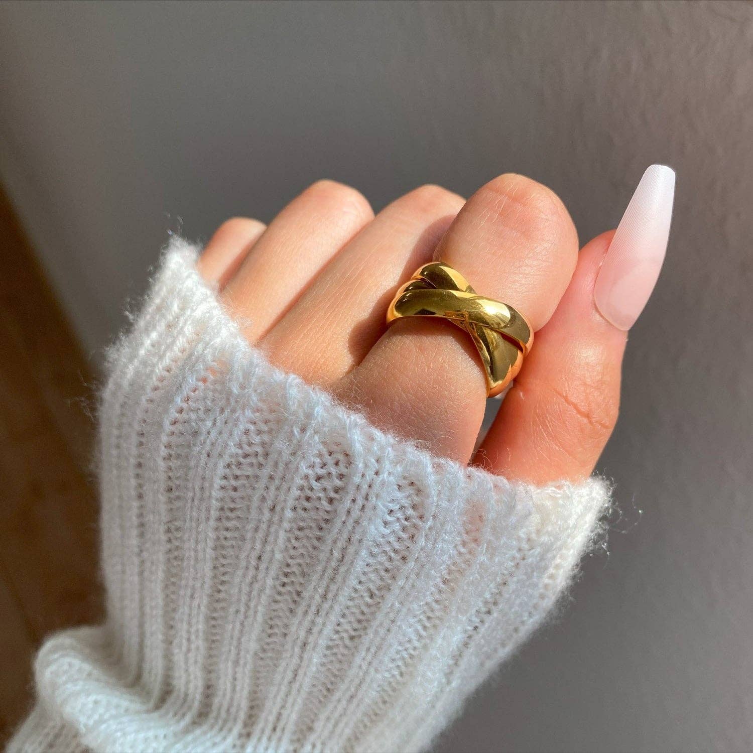 Enigma Triple Stack Ring